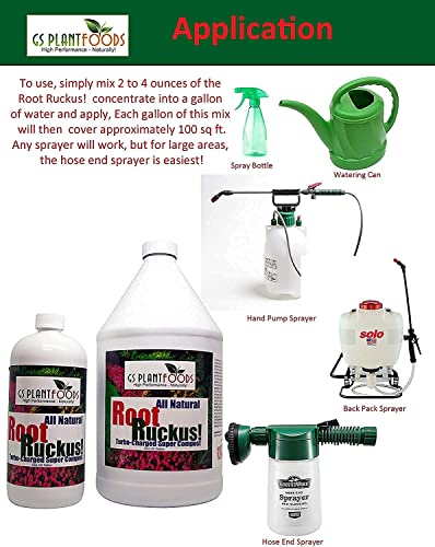 GS Plant Foods All Natural Root Ruckus Organic Liquid Compost 275 Gallon