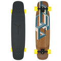 Loaded Boards Basalt Tesseract Bamboo Longboard Skateboard Complete Dark Blue