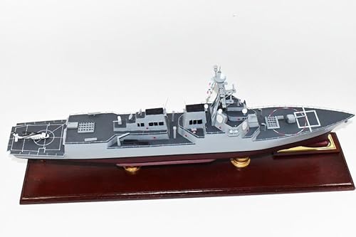 Squadron Nostalgia LLC USS Thomas Hudner (DDG-116) Mahogany Model 24-Inch