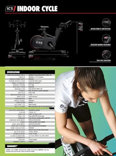 Life Fitness ICG Group Exercise Bike IC5 Matte Slate