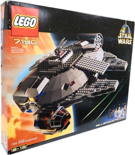 LEGO Star Wars Millennium Falcon Set 7190 Large Grey
