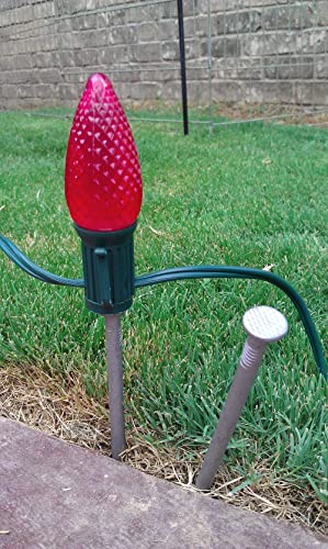 Novelty Lights 250 Foot C9 Outdoor Magnetic Christmas Stringer Green