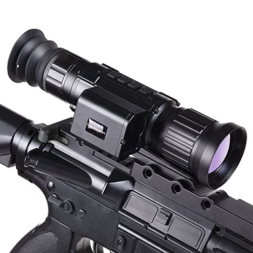 WestHunter NTS35LRF Thermal Imaging Tactical Infrared Night Vision Scope with Rangefinder Black 35mm