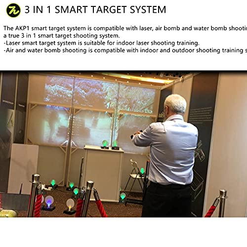 Indesign Steel Target System with Screen Display, Controller & 12 Shooting Targets