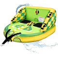 Generic Inflatable Towable Tube for Boating Waterskiing Green