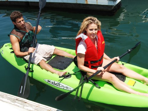 Malibu Kayaks Pro 2 Tandem Sit on Top Kayak Lime