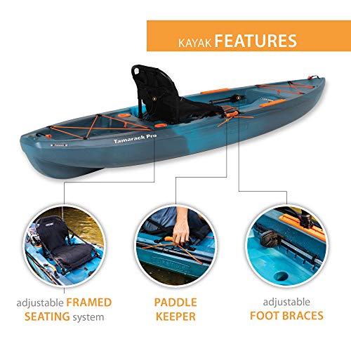 Lifetime Tamarack Pro 103 Sit-On-Top Kayak Greenish Blue