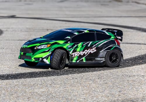 Traxxas 1/10 Fiesta ST VXL Brushless AWD Rally Car Green