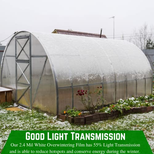 Farm Plastic Supply 2.4 Mil White Plastic Sheeting 42' x 150'
