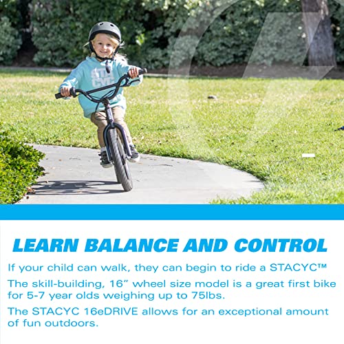 STACYC Brushless 16eDRIVE Electric Balance Bike Black