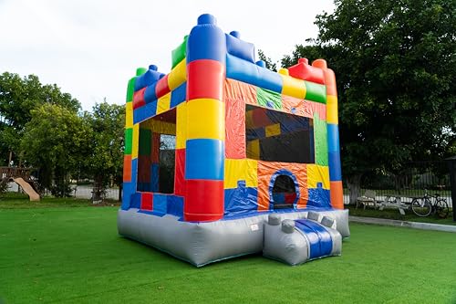 HERO KIDDO Block Party Bounce House Commercial Grade Inflatable 13x13