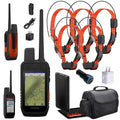 Garmin Alpha 300i Handheld Dog Tracking & Training System Bundle with 5X TT25 Collars Black