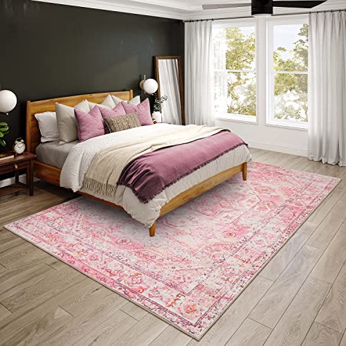 Dalyn Rugs Jericho JC5 Area Rug 9' x 12' Rose