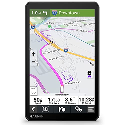 Garmin dezl OTR810 8-Inch GPS Truck Navigator Bundle with Premium 2-Year CPS Protection Pack