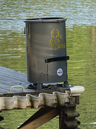One & Done PRO Game Feeder 30 Gallon Gray