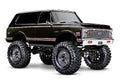Traxxas TRX-4 High Trail Edition 4X4 Crawler 1972 Chevrolet Blazer Body Black