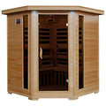 Blue Wave HeatWave BSA2420 4 Person Hemlock Carbon Infrared Sauna
