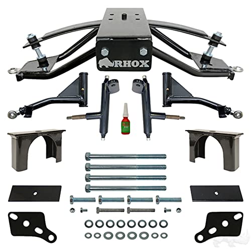 Performance Plus Carts RHOX 4" A-Arm Golf Cart Lift Kit for Club Car Precedent Gas/Electric 2004-Up