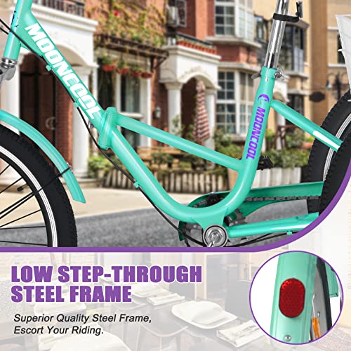 DoCred Adult Folding Tricycle 7-Speed Green