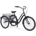 sixthreezero EVRYjourney 7-Speed Hybrid Adult Tricycle Matte Black