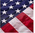 Rushmore Rose USA Large American Flag 15x25 Heavy Duty Outdoor Red, White, Blue