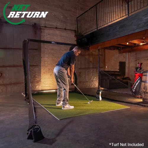 Certified Brands Garmin Approach R10 Golf Launch Monitor & Net Return Pro Series V2 Golf Net