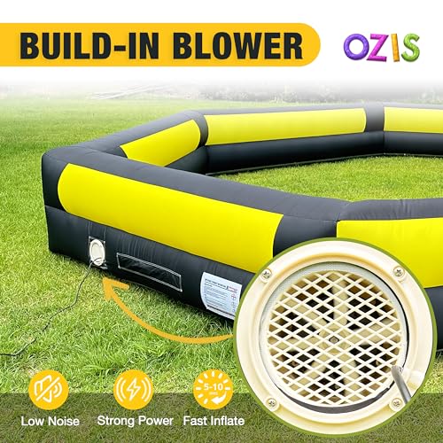 OZIS 26FT Inflatable Gaga Ball Pit with Built-in Blower for Indoor/Outdoor Activities