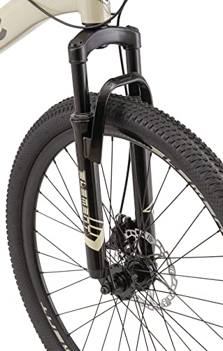 Mongoose Grafton Mountain Bike Hardtail 21-Speed Drivetrain 17-Inch Frame 26-Inch Wheels Tan