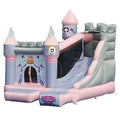 KIDWISE Princess Enchanted Castle Bounce House with Slide Pink