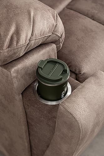 FANYE Electric Power Lift Recliner Chair with Massage and Heat Light Brown