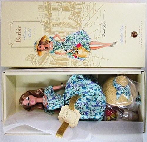 Mattel Barbie Doll Fashion Model Silkstone Market Day Exclusive