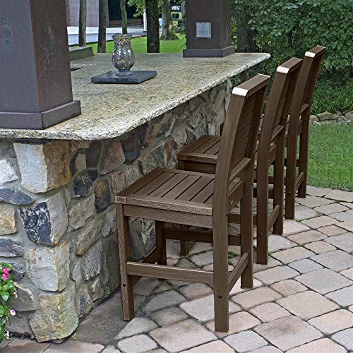 Highwood 7pc Rectangular Counter Height Dining Set 84" x 42" Weathered Acorn