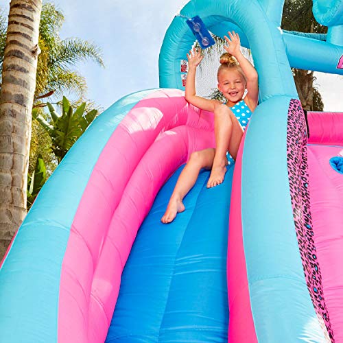 Little Tikes L.O.L. Surprise Inflatable River Race Water Slide with Blower Multicolored