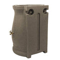 Good Ideas Rain Wizard 50 Gallon Rain Barrel with Planter Space and 2 Brass Spigots Sandstone (4 Pack)