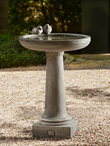Campania International B-143-AS Juliet Birdbath Alpine Stone Finish