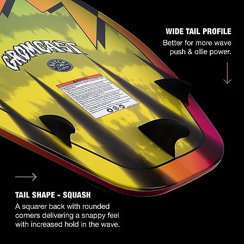 Hyperlite Gromcast Wakesurfer Red/Yellow