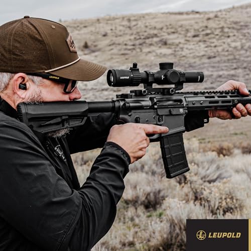 Leupold Mark 4HD 1-4.5x24 SFP Illuminated FireDot BDC Riflescope Matte Finish
