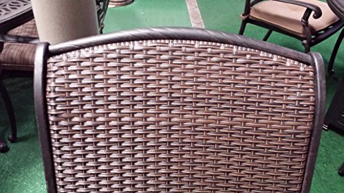 Patio Land Santa Clara 7-Piece Outdoor Dining Set Dark Bronze