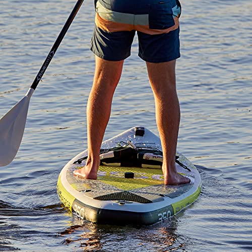 RAVE Sports Inflatable Stand Up Paddle Board Package Agonde Borealis Lime