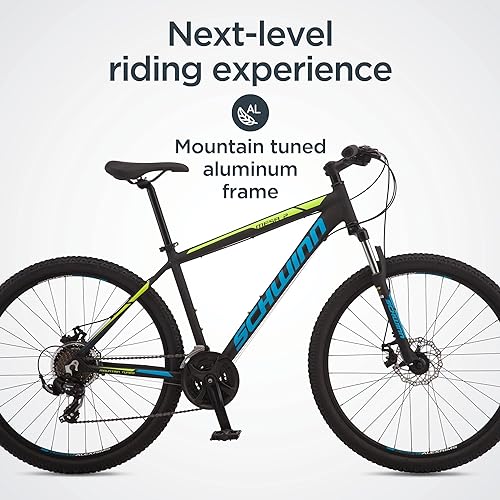 Schwinn Mesa 2 Adult Mountain Bike 21 Speeds 27.5 Inch Wheels Medium Aluminum Frame Black