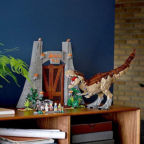 LEGO Jurassic World T. rex Rampage Building Kit 75936 Multicolor