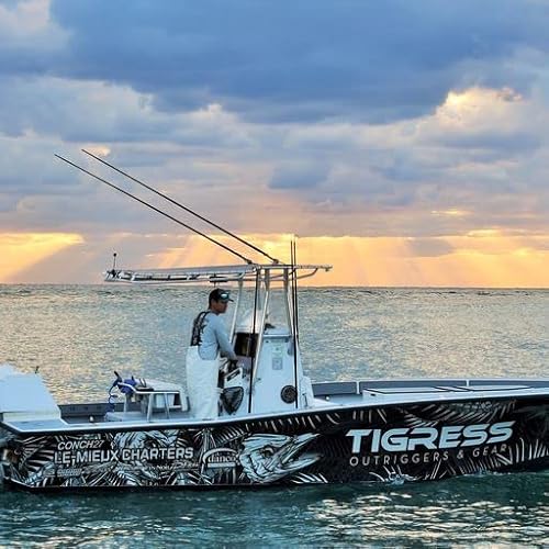 Tigress XD Telescoping Aluminum 15’ Center Outrigger Silver