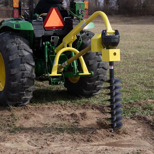 Titan Attachments 30 HP 3 Point Post Hole Digger with 6in Auger Attachment