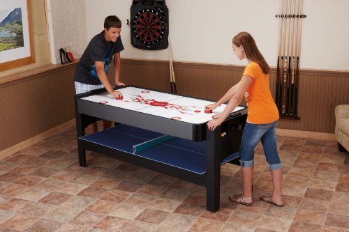 Fat Cat by GLD PRODUCTS Original 3-in-1 6-Foot Flip Game Table Black