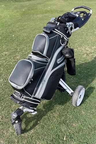 CaddyDaddy Premium Golf Cart Bag Matte Black