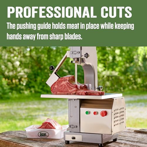 LEM Electric Tabletop Meat Saw Metal