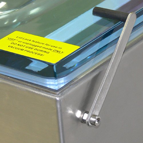 JORESTECH Vacuum Chamber Packaging Machine Floor Model with Two 20" Seal Bars Silver