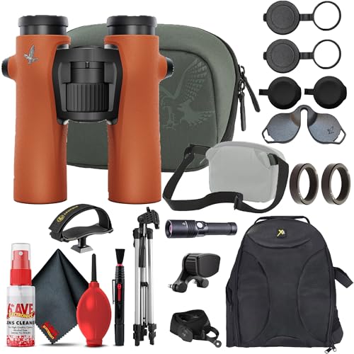 SWAROVSKI OPTIK 10x32 NL Pure Binoculars Orange with Accessories