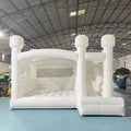Blatesic Inflatable White Wedding Bounce House with Blower 13ft x 11.5ft x 10.5ft