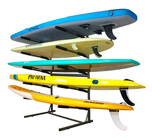 Glacik Stoneman Sports 5 SUP Freestanding Storage Rack Bronze